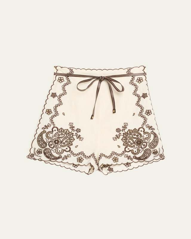 Ascension Embroidered Shorts